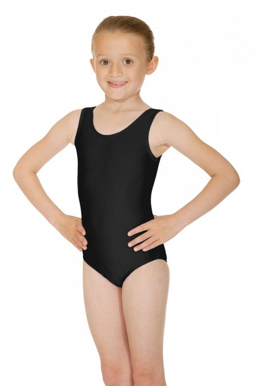 Sleeveless Nylon Lycra Leotard Plain Front (No Ruche)