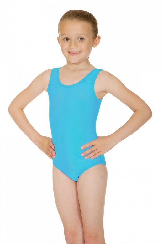 Aqua Nylon Lycra Leotard