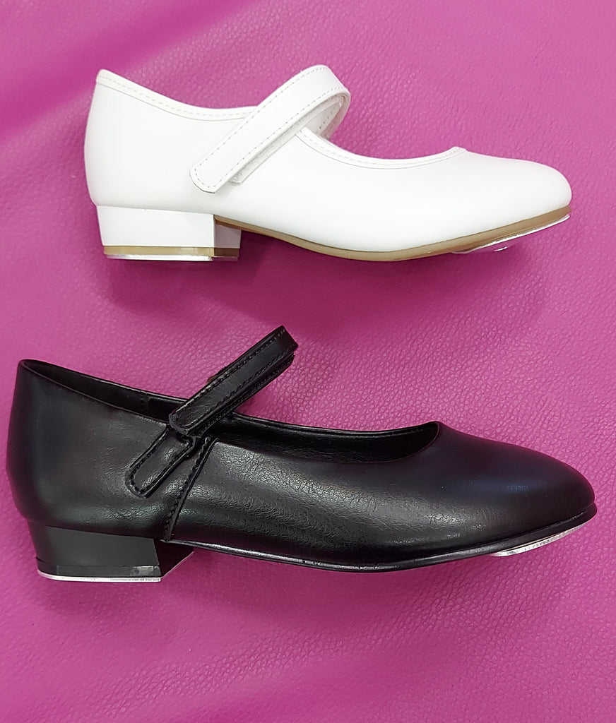 Tap Shoes Velcro Bar Fastening ,Taps on Toes & Heels,