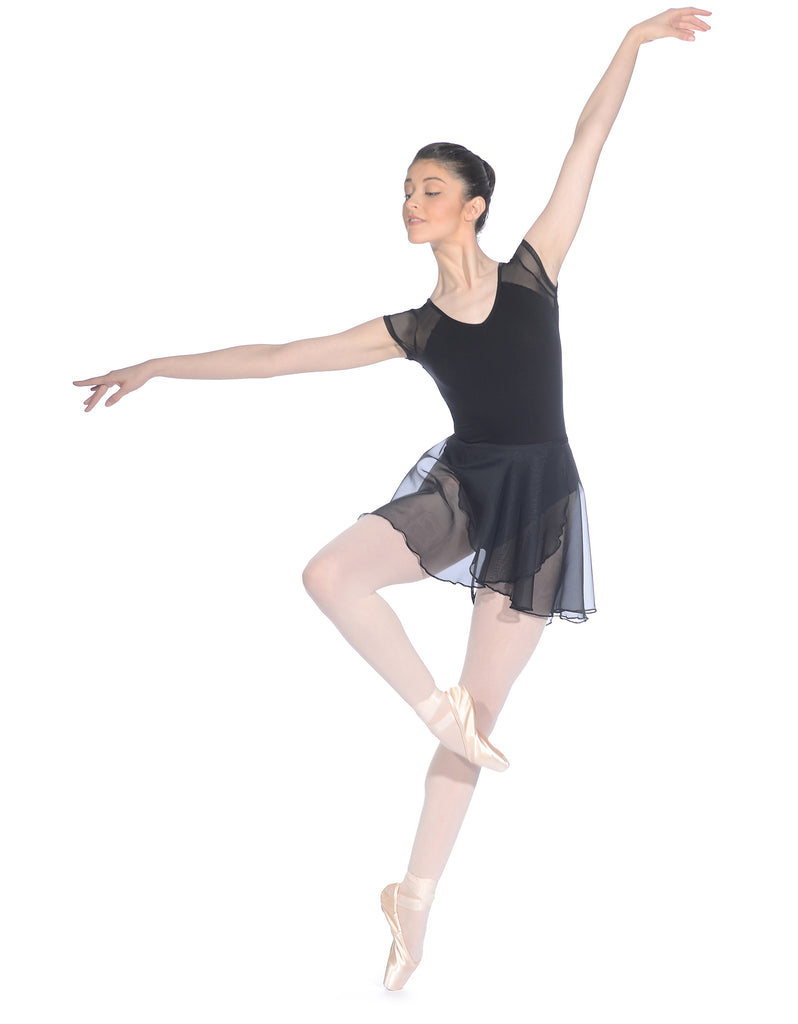 Chiffon Wrap Over Ballet Skirt Adult